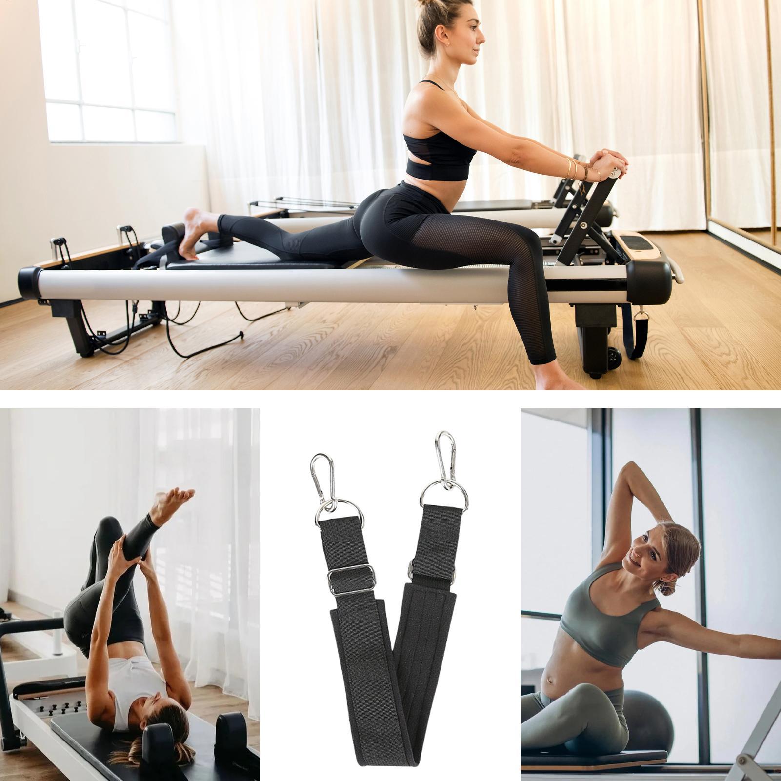Pilates & Yoga Unleashed Studio Tuckahoe - สายรัดเท้าพิลาทิสแบบหนา ปรับได้ กันลื่น ทนทาน สำหรับโยคะ พิลาทิส