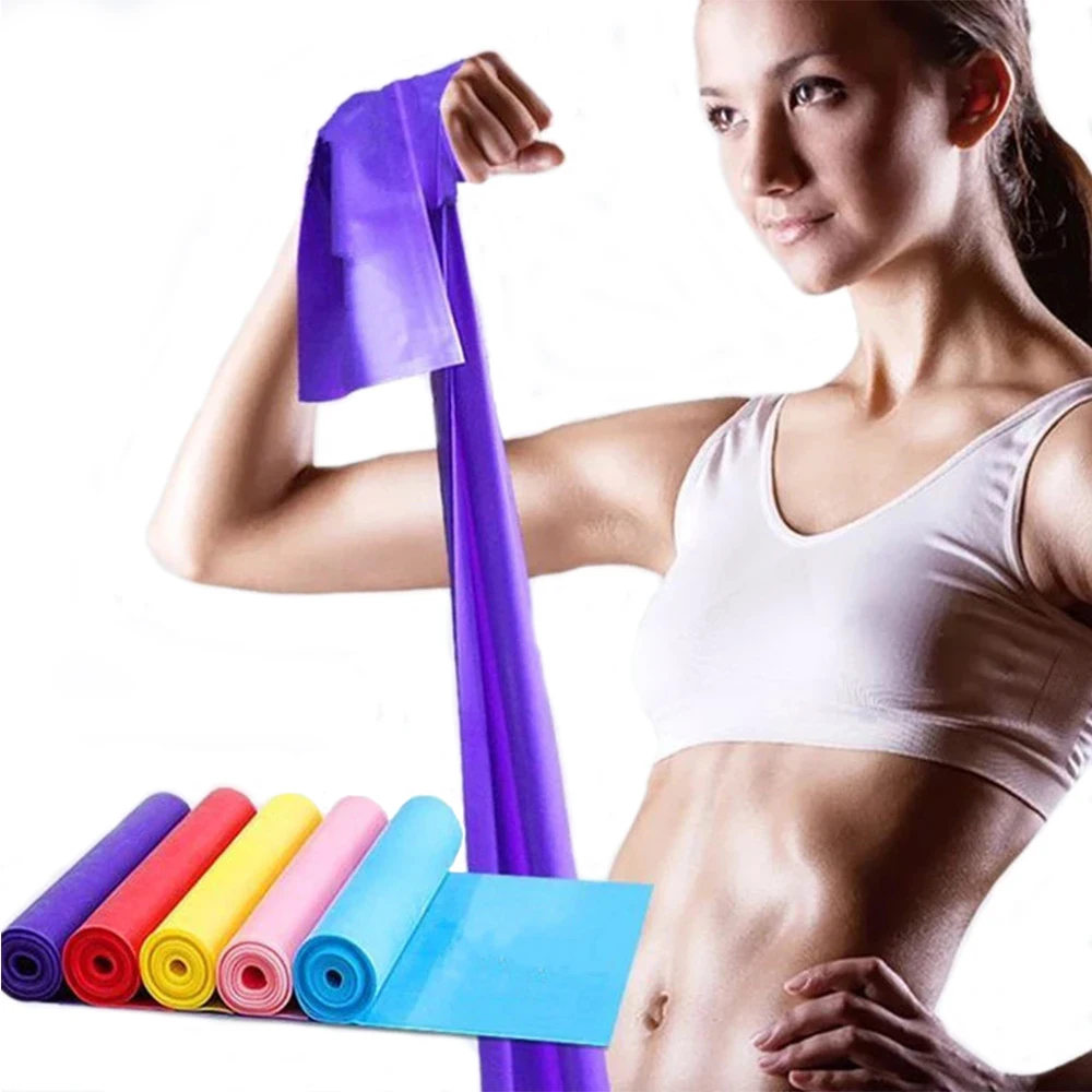 Pilates Yoga Ring - ยางยืดโยคะแบบพกพา วงกลมสะโพกพิลาทิส สายรัดยางยืดลาเท็กซ์ สายรัดออกกำลังกายสำหรับครอบครัว สายรัดฝึกความแข็งแรง