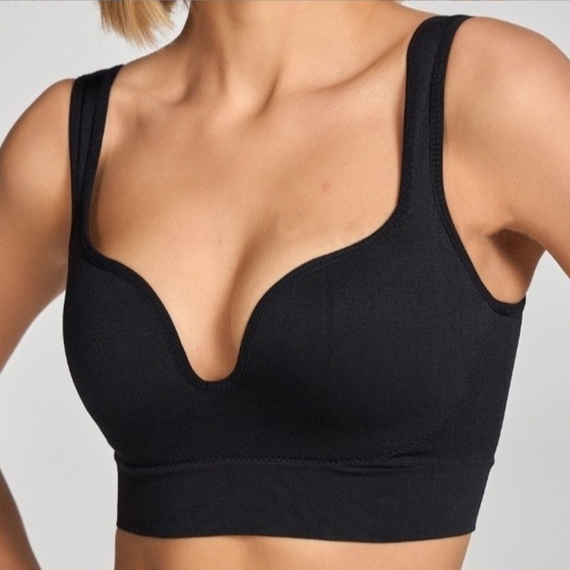 Pilates Yoga Circle - 3D เสื้อกีฬา Breathable ไม่มีแหวนเหล็ก 3D ถ้วย