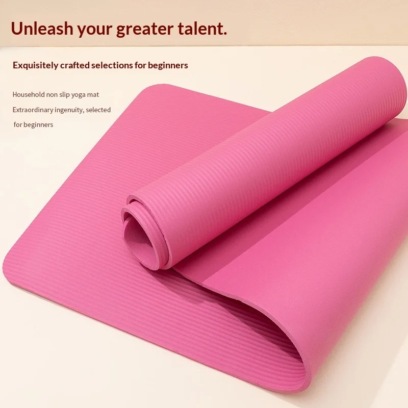 เสื่อโยคะหนาพิเศษ กันลื่น ซับแ - Pilates Yoga Home Workout บทวิจารณ์และราคา