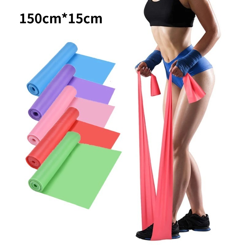 ยางยืดออกกำลังกายจากน้ำยางธรรม - Pilates Yoga Home Workout บทวิจารณ์และราคา