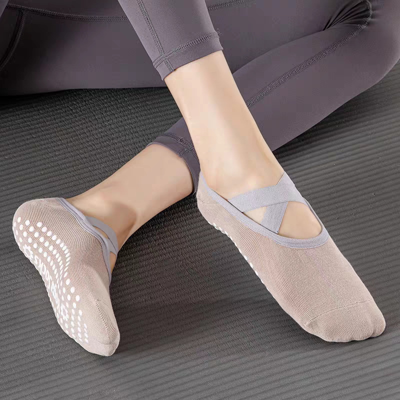 ถุงเท้าโยคะสำหรับผู้หญิงมืออาช - Youtube Yoga Pilates บทวิจารณ์และราคา