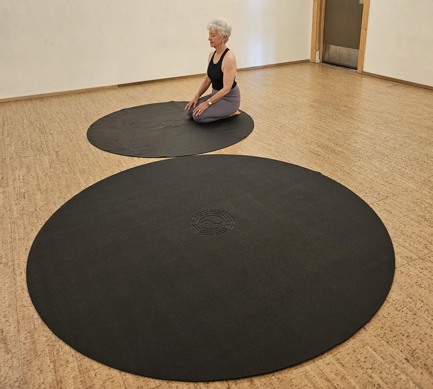 เสื่อโยคะ TPE ทรงกลมขนาดใหญ่ ส - Pilates Yoga Taichi บทวิจารณ์และราคา
