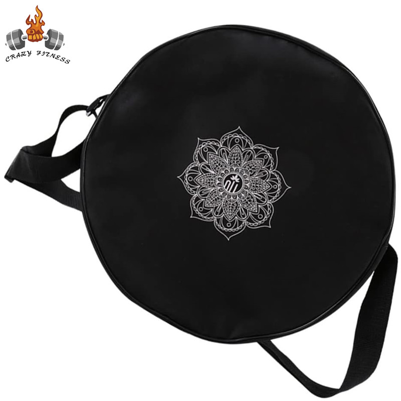 กระเป๋าล้อโยคะไนลอนสีดําดอกไม้ - Pilates Yoga Circle บทวิจารณ์และราคา
