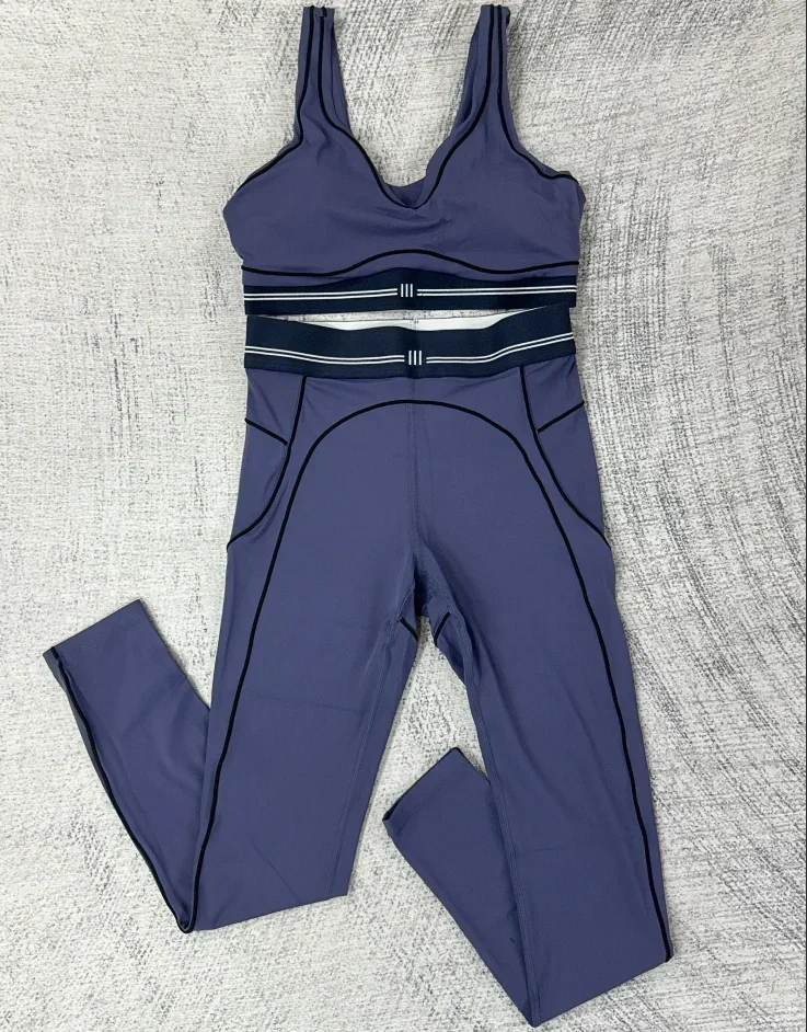 ชุดออกกำลังกายสองชิ้น เสื้อกล้ - Pilates Yoga Outfit บทวิจารณ์และราคา