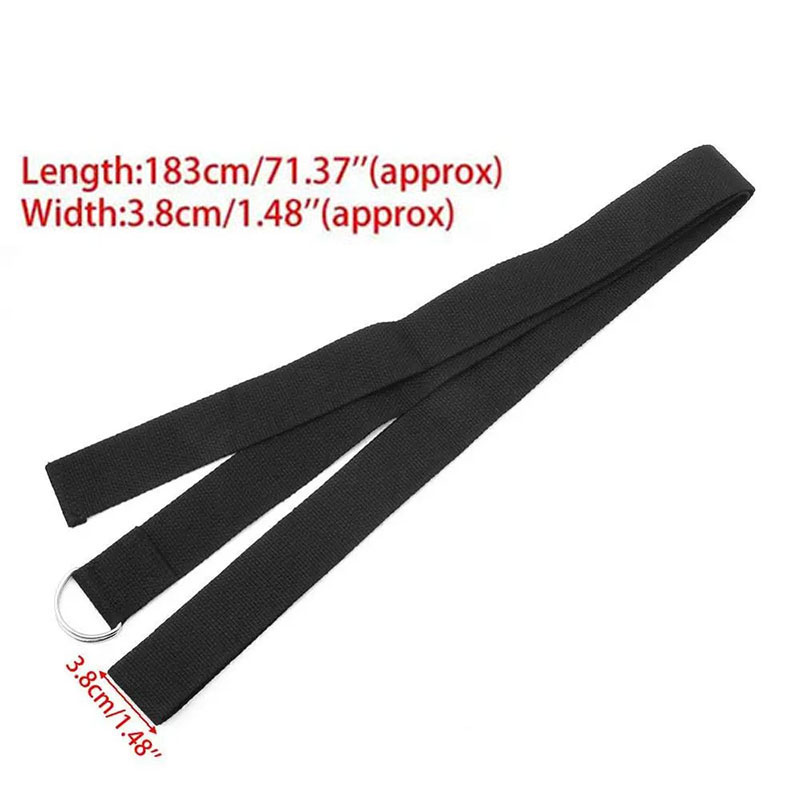 183*3.8 ซม.สายโยคะผ้าฝ้ายออกกํ - Pilates Yoga Ring บทวิจารณ์และราคา