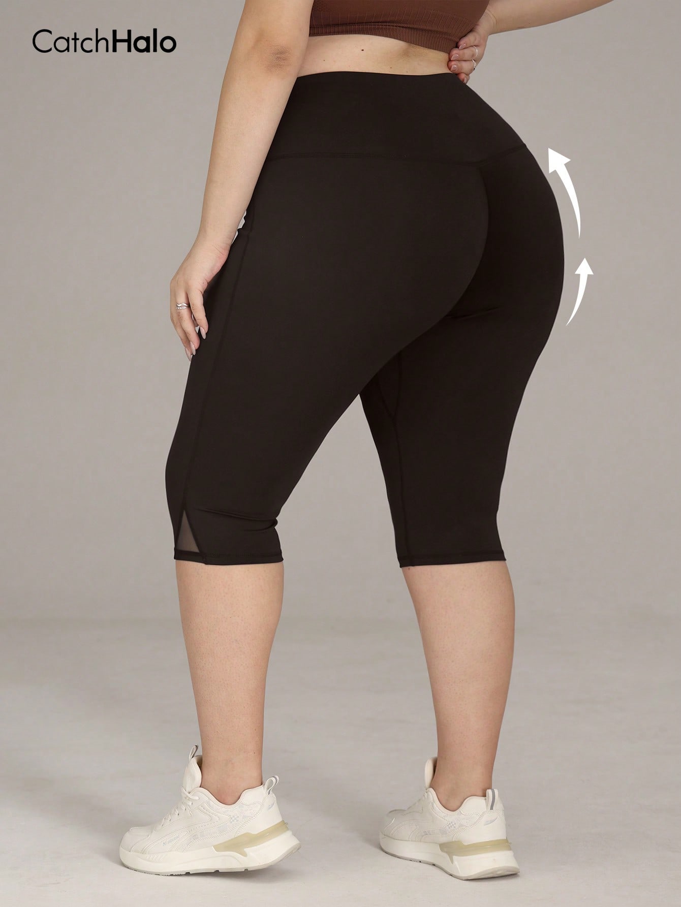 เลกกิ้งออกกำลังกายไซส์ใหญ่สำหร - Pilates Yoga Outfit บทวิจารณ์และราคา
