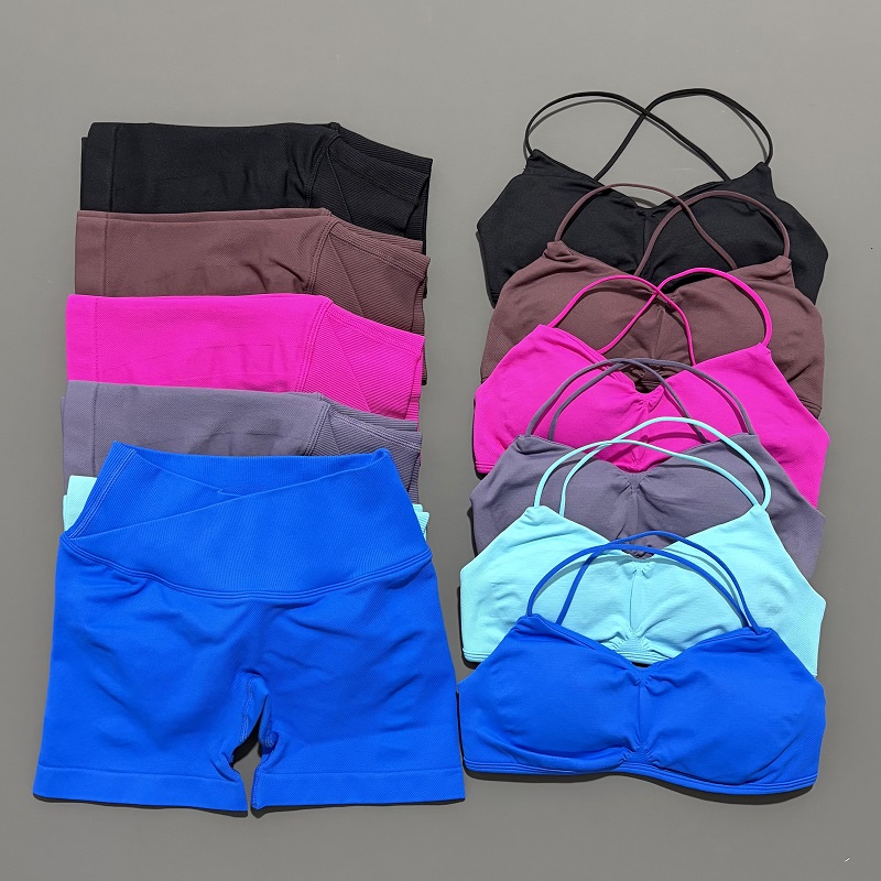 ชุดออกกำลังกาย 2 ชิ้นสำหรับผู้ - Pilates Yoga Outfit บทวิจารณ์และราคา