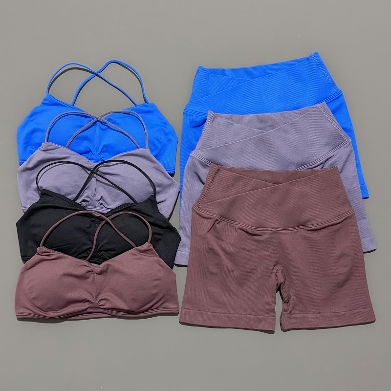 ชุดออกกำลังกาย 2 ชิ้นสำหรับผู้ - Pilates Yoga Outfit บทวิจารณ์และราคา