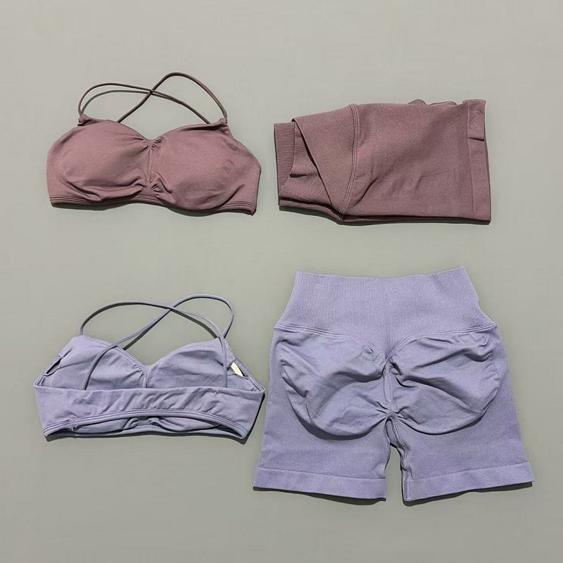 ชุดออกกำลังกาย 2 ชิ้นสำหรับผู้ - Pilates Yoga Outfit บทวิจารณ์และราคา