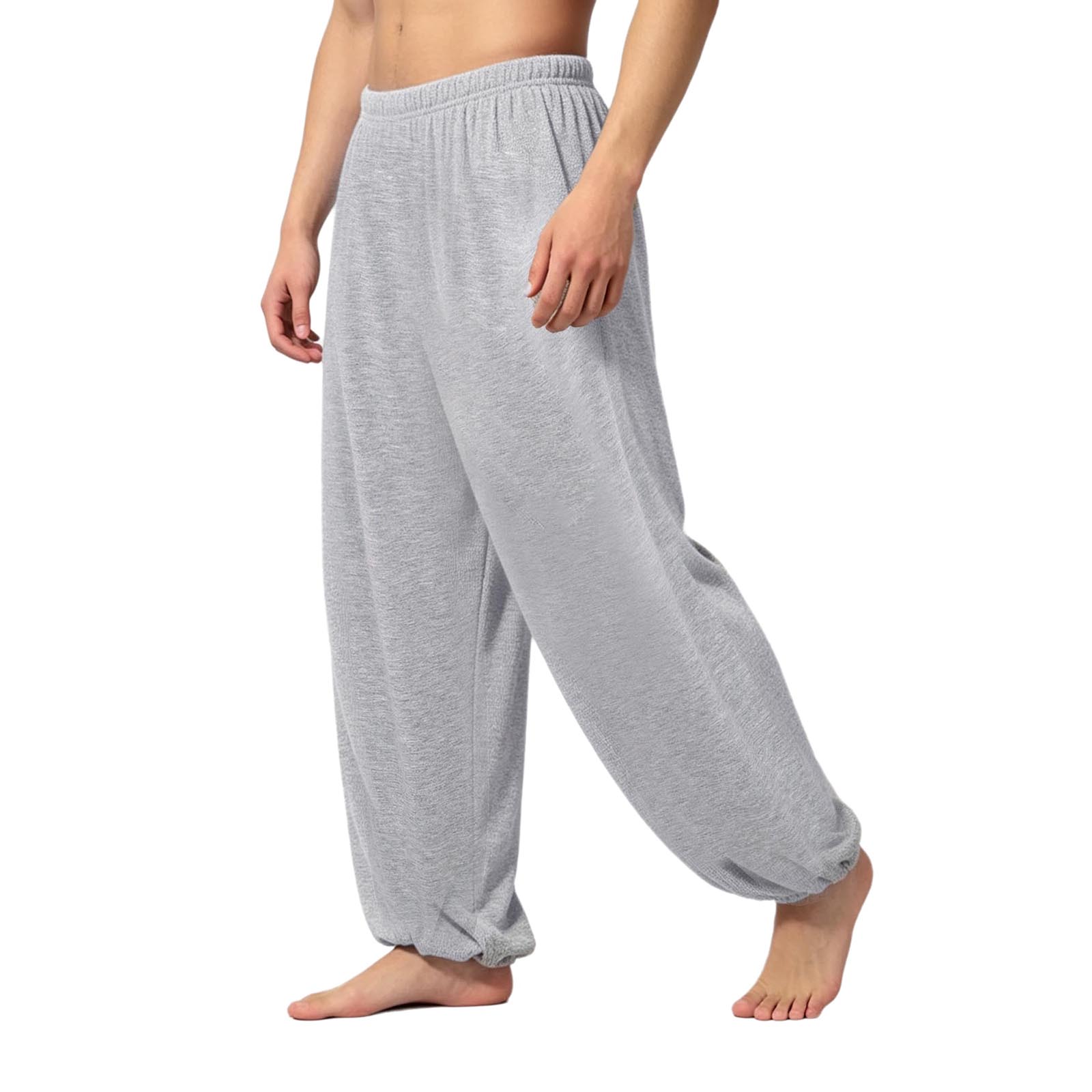 กางเกงโยคะสำหรับผู้ชาย ระบายคว - Pilates Yoga Taichi บทวิจารณ์และราคา