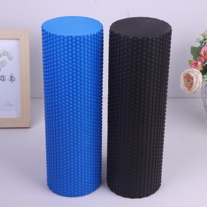 1PC EVA โฟมโยคะโรลเลอร์ 10x30  - Pilates Yoga Home Workout บทวิจารณ์และราคา