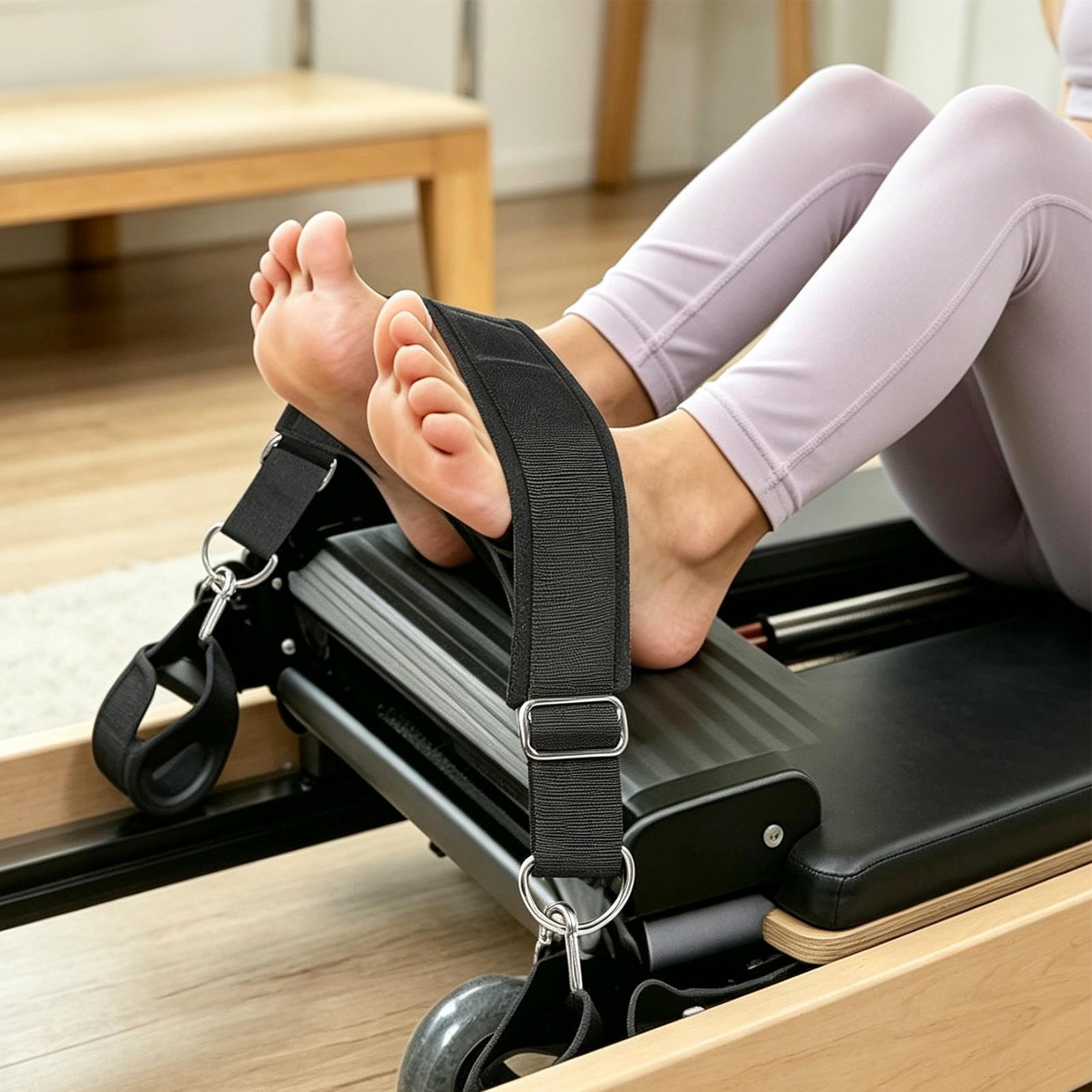 สายรัดเท้าสำหรับเครื่องรีฟอร์ม - Pilates & Yoga Unleashed Studio Tuckahoe บทวิจารณ์และราคา